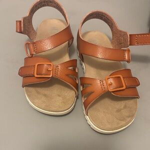 Brown Kids Sandals